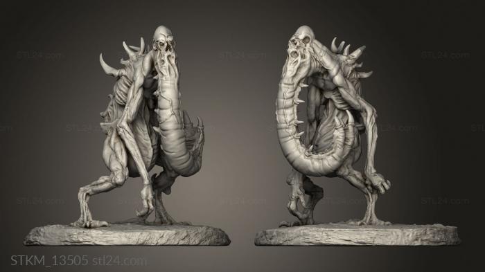 Figurines heroes, monsters and demons (Bloodsuckers, STKM_13505) 3D models for cnc