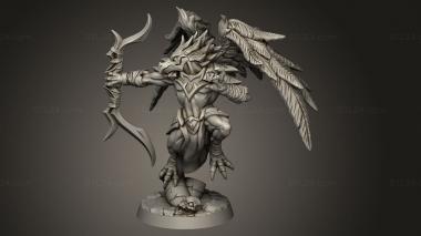 Figurines heroes, monsters and demons (Eye Cult Gryphons AG Modular Gryphons Gryphon Gryphon, STKM_13506) 3D models for cnc