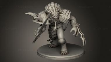 Figurines heroes, monsters and demons (Rengar from League Legends, STKM_13511) 3D models for cnc