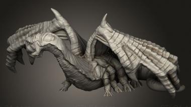 Figurines heroes, monsters and demons (EPIC Primeval Dragon, STKM_13519) 3D models for cnc