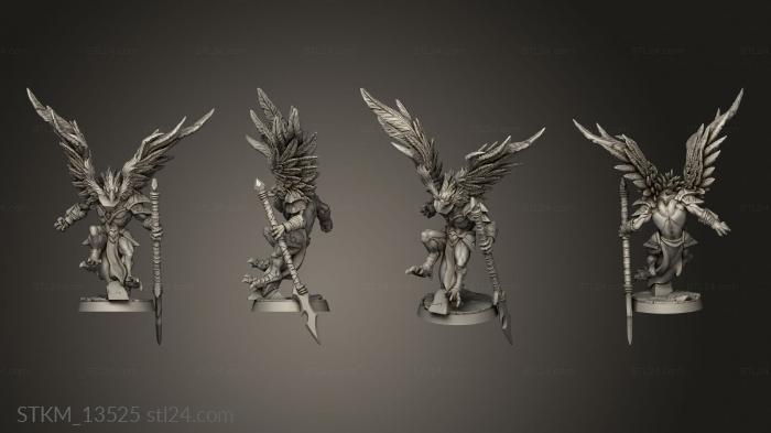 Figurines heroes, monsters and demons (Eye Cult Gryphons AG Modular Gryphons Gryphon Gryphon, STKM_13525) 3D models for cnc