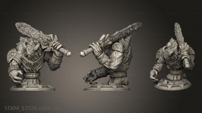 Figurines heroes, monsters and demons (Grand Hunt The Sorngaar, STKM_13528) 3D models for cnc