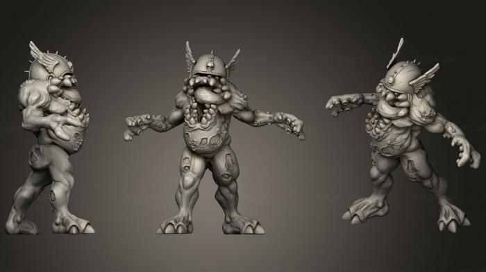 Figurines heroes, monsters and demons (Tzeentch Blue Horror2, STKM_1353) 3D models for cnc
