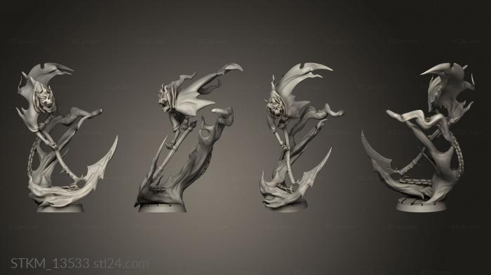 Figurines heroes, monsters and demons (Grimgeistver, STKM_13533) 3D models for cnc