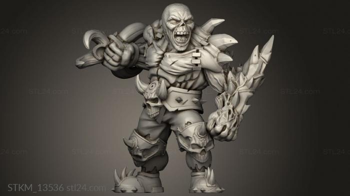 Figurines heroes, monsters and demons (Eternals Flesh Golem, STKM_13536) 3D models for cnc