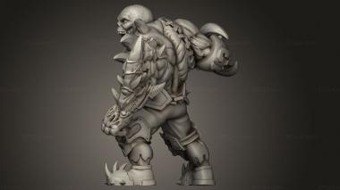 Figurines heroes, monsters and demons (Eternals Flesh Golem, STKM_13536) 3D models for cnc