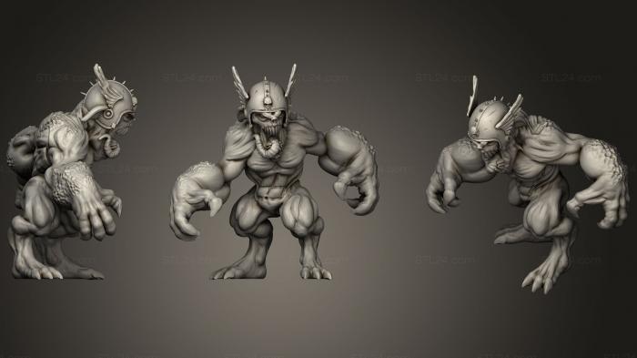 Figurines heroes, monsters and demons (Tzeentch Blue Horror7, STKM_1357) 3D models for cnc