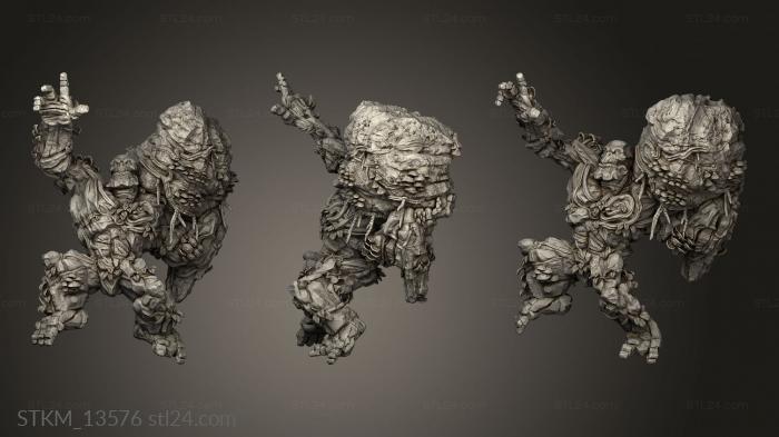 Figurines heroes, monsters and demons (Forest Elementals Elementala, STKM_13576) 3D models for cnc