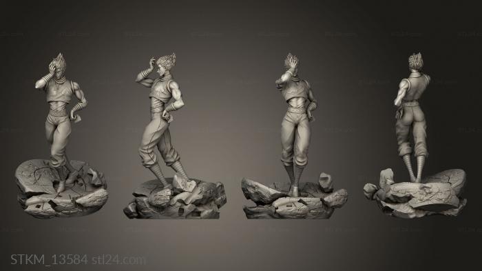 Figurines heroes, monsters and demons (Hisoka RAFAEL GOKU VAZADOR, STKM_13584) 3D models for cnc
