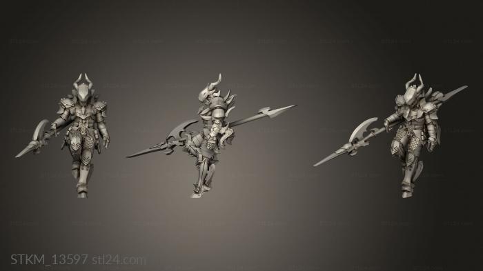 Статуэтки герои, монстры и демоны (Фантастический Дракон, STKM_13597) 3D модель для ЧПУ станка