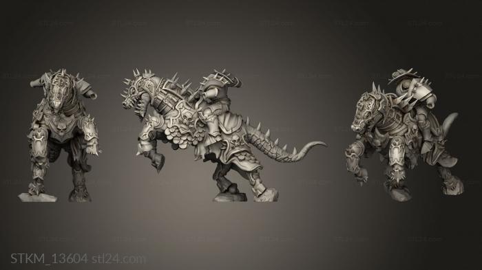 Figurines heroes, monsters and demons (Fantasy Direknightc, STKM_13604) 3D models for cnc