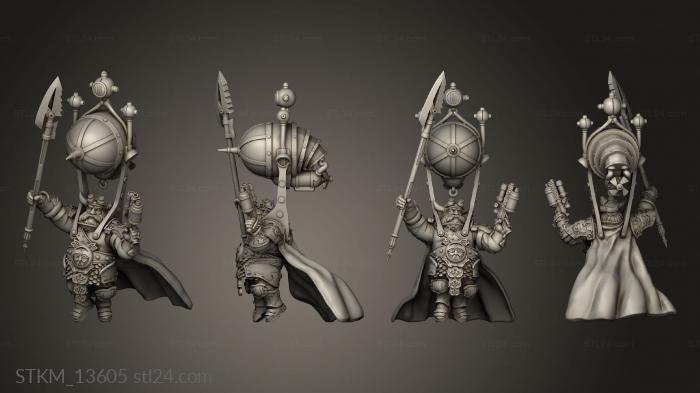 Figurines heroes, monsters and demons (Fantasy Inner Circle Jarls Rune Riders, STKM_13605) 3D models for cnc
