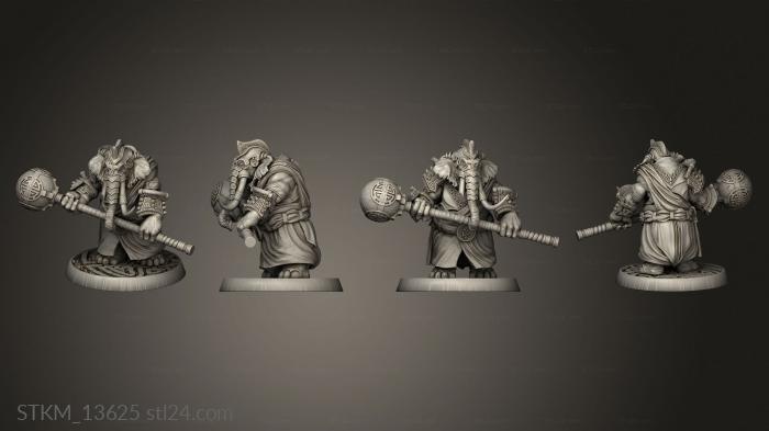Figurines heroes, monsters and demons (The Shurbe Spherius, STKM_13625) 3D models for cnc