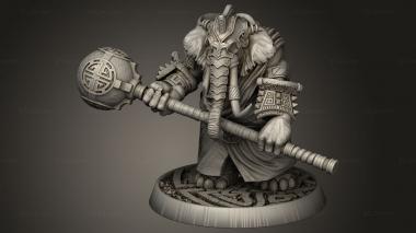 Figurines heroes, monsters and demons (The Shurbe Spherius, STKM_13625) 3D models for cnc