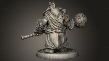 Figurines heroes, monsters and demons (The Shurbe Spherius, STKM_13625) 3D models for cnc