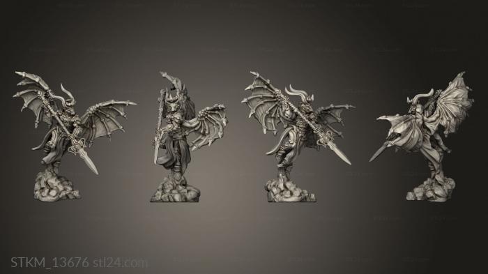 Figurines heroes, monsters and demons (Heaven Hath Wget Bahamut s Avatar Bahamuts, STKM_13676) 3D models for cnc