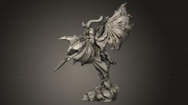 Figurines heroes, monsters and demons (Heaven Hath Wget Bahamut s Avatar Bahamuts, STKM_13676) 3D models for cnc