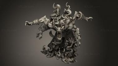 Figurines heroes, monsters and demons (Forgotten Maze seed Specter Possessed, STKM_13696) 3D models for cnc