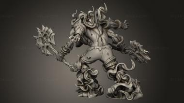 Figurines heroes, monsters and demons (Forgotten Maze seed Specter Possessed, STKM_13696) 3D models for cnc