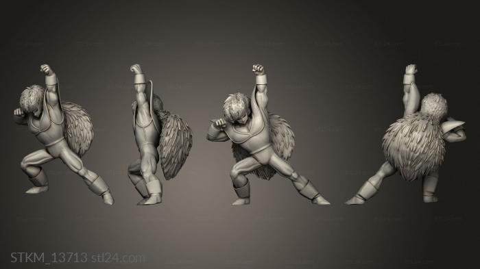 Figurines heroes, monsters and demons (Frieza forces Juice remeshed, STKM_13713) 3D models for cnc