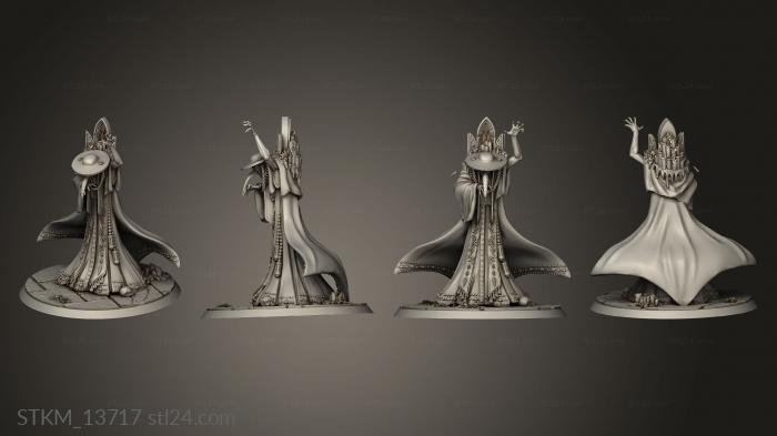Figurines heroes, monsters and demons (A Dance The Vampires and Cardinal Blasphemous, STKM_13717) 3D models for cnc