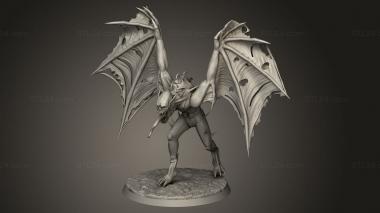 Figurines heroes, monsters and demons (Gargul, STKM_13762) 3D models for cnc