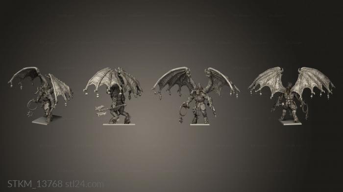 Figurines heroes, monsters and demons (hematic quenchseekers Eman, STKM_13768) 3D models for cnc
