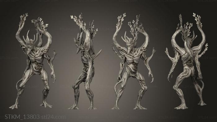 Figurines heroes, monsters and demons (Gennaio Twig Blight, STKM_13803) 3D models for cnc