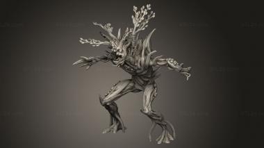 Figurines heroes, monsters and demons (Gennaio Twig Blight, STKM_13804) 3D models for cnc