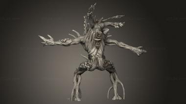 Figurines heroes, monsters and demons (Gennaio Twig Blight, STKM_13804) 3D models for cnc