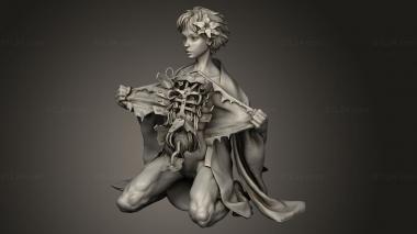 Figurines heroes, monsters and demons (Ghost In The Shell Gynoid, STKM_13813) 3D models for cnc