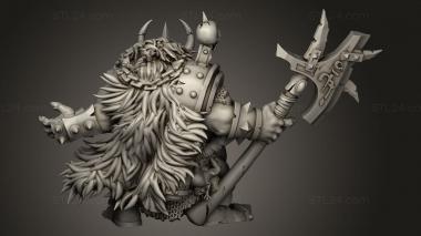 Figurines heroes, monsters and demons (Goblin Kings king elfbane, STKM_13840) 3D models for cnc