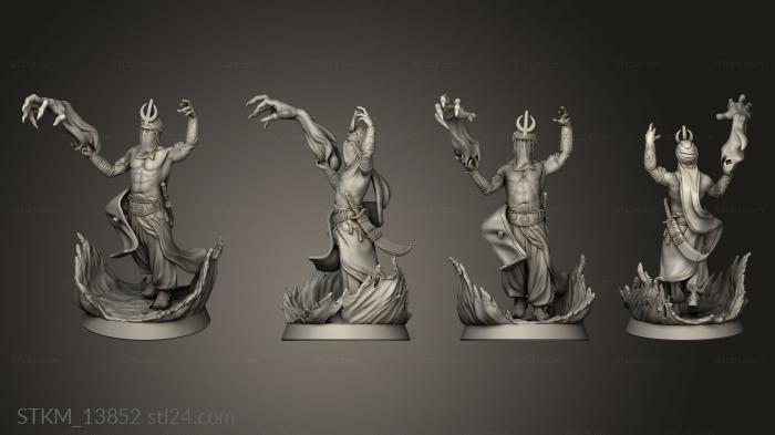 Figurines heroes, monsters and demons (Going Down The Drain Bashir Bashir, STKM_13852) 3D models for cnc