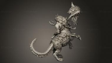 Figurines heroes, monsters and demons (Great Dragon Ogre PO, STKM_13894) 3D models for cnc