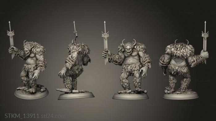 Figurines heroes, monsters and demons (Dungeon Master Stash Hex Hunters Bstone Hyol Droll, STKM_13911) 3D models for cnc