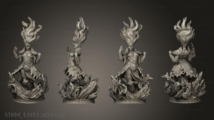 Figurines heroes, monsters and demons (Guardians the Fey Erimila, STKM_13913) 3D models for cnc