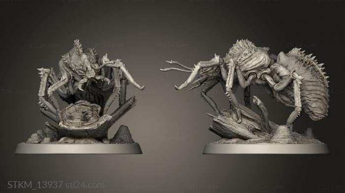 Figurines heroes, monsters and demons (Infestation Goliath Ant, STKM_13937) 3D models for cnc