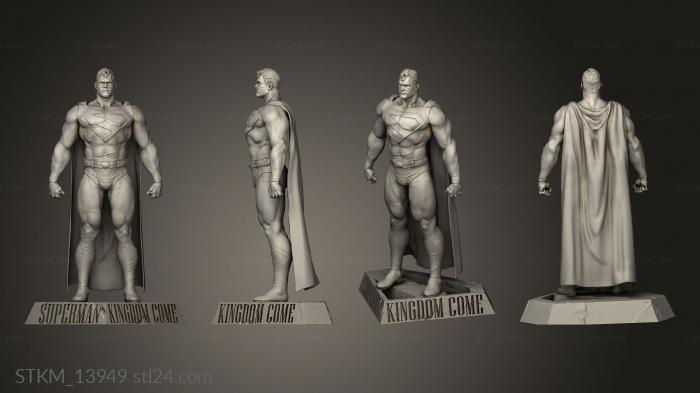Figurines heroes, monsters and demons (Kingdom Come, STKM_13949) 3D models for cnc