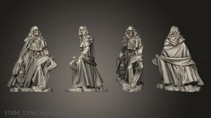 Figurines heroes, monsters and demons (HOLY COMPANY Fisterra STARTER SISTER SADLY LOVE, STKM_13967) 3D models for cnc