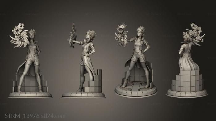 Figurines heroes, monsters and demons (Jubilee Statue danger room, STKM_13976) 3D models for cnc