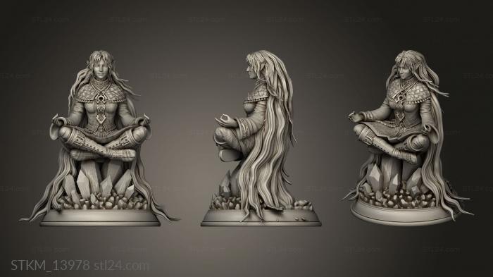 Figurines heroes, monsters and demons (Grand Hunt The Misti, STKM_13978) 3D models for cnc