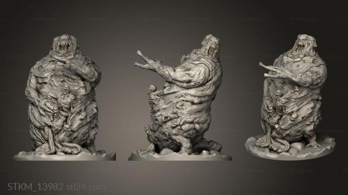 Figurines heroes, monsters and demons (Undead Goliath Goliath, STKM_13982) 3D models for cnc