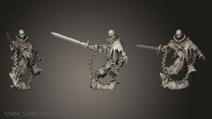 Figurines heroes, monsters and demons (Unshackled, STKM_13989) 3D models for cnc