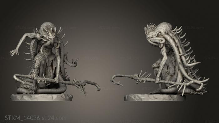 Figurines heroes, monsters and demons (The Goroth Warriors Warrior, STKM_14026) 3D models for cnc