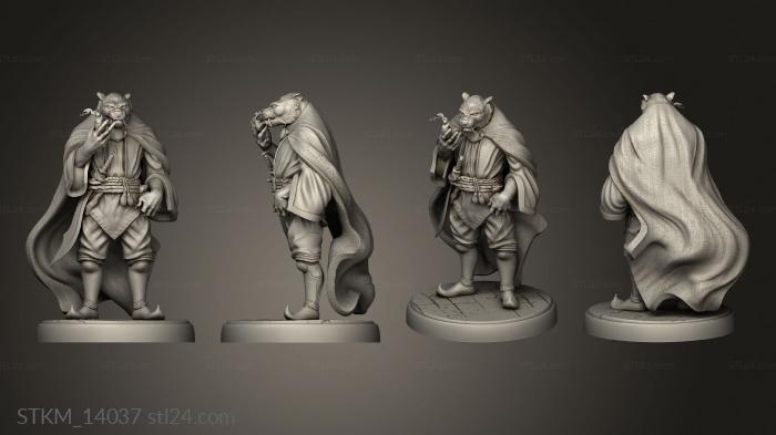 Figurines heroes, monsters and demons (Hour Demons Rakshasa Pipe, STKM_14037) 3D models for cnc