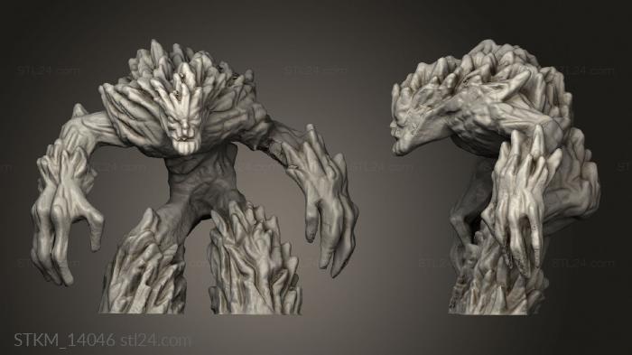 Figurines heroes, monsters and demons (Heroscape Figures Greater Ice Elemental, STKM_14046) 3D models for cnc