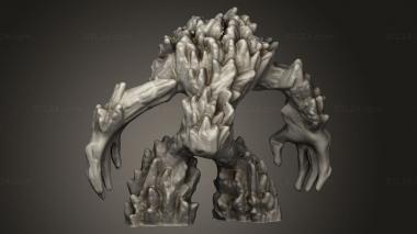 Figurines heroes, monsters and demons (Heroscape Figures Greater Ice Elemental, STKM_14046) 3D models for cnc