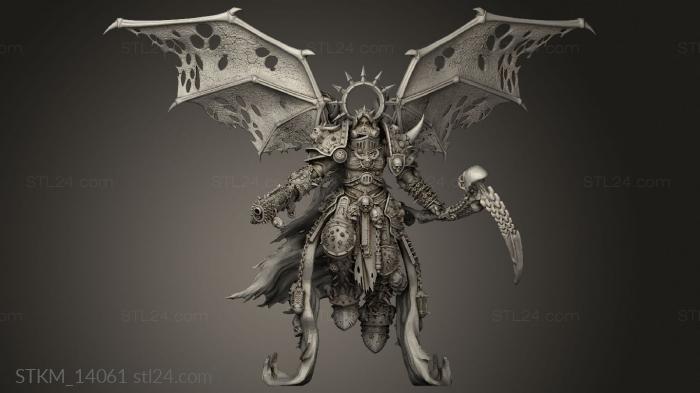 Figurines heroes, monsters and demons (Lord Of Decay Mm, STKM_14061) 3D models for cnc