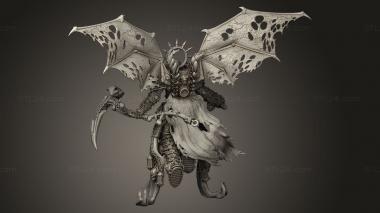 Figurines heroes, monsters and demons (Lord Of Decay Mm, STKM_14061) 3D models for cnc