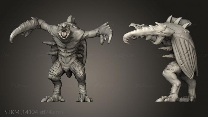 Figurines heroes, monsters and demons (Hook Horror Intimidating, STKM_14104) 3D models for cnc